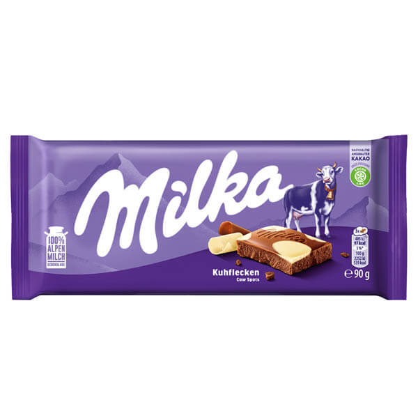 MILKA ΣΟΚΟΛΑΤΑ  90gr - (COW SPOTS)