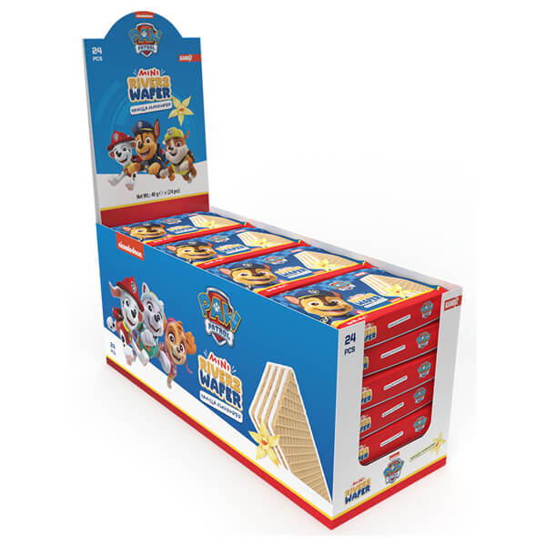 PAW PATROL ΓΚΟΦΡΕΤΑ (24x40gr.) - (ΒΑΝΙΛΙΑ)