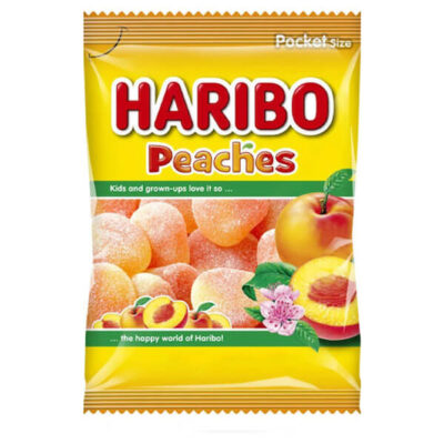 HARIBO ΖΑΧΑΡΩΤΑ  80gr - (PEACHES)