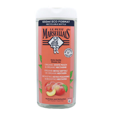LE PETIT MARSEILLAIS ΑΦΡΟΛΟΥΤΡΟ 650ml - (ΡΟΔΑΚΙΝΟ ΚΑΙ ΝΕΚΤΑΡΙΝΙ)