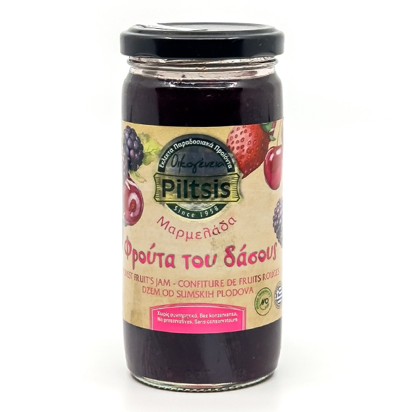 PILTSIS ΜΑΡΜΕΛΑΔΑ 300gr. - (ΦΡΟΥΤΑ ΤΟΥ ΔΑΣΟΥΣ)