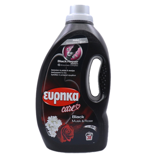 ΕΥΡΗΚΑ BLACK CARE 1,52lit 38μεζ. (MUSK ΚΑΙ ROSE)