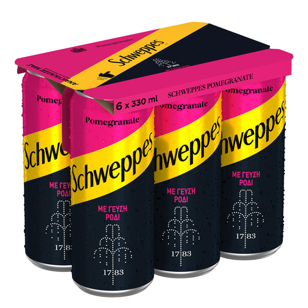 SCHWEPPES ΡΟΔΙ (6x330ml)