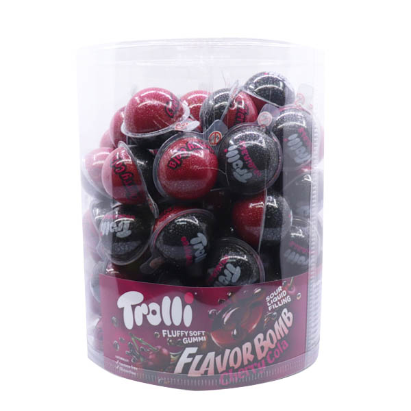 TROLLI ΖΑΧΑΡΩΤA  CHERRY-COLA BOMB (80x18,8gr)