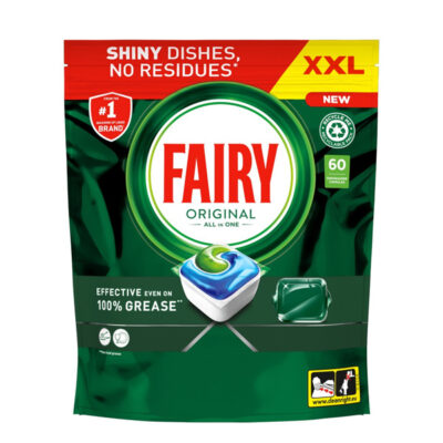 FAIRY CAPS ΠΛΥΝΤΗΡΙΟΥ ΠΙΑΤΩΝ ORIGINAL  60τεμ.