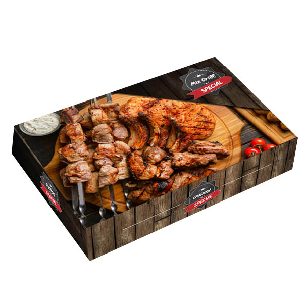 LUXURY ΚΟΥΤΙ ΜΕΡΙΔΑ ΓΙΓΑΣ (MIX GRILL) (33x22x6cm) - (10kg)