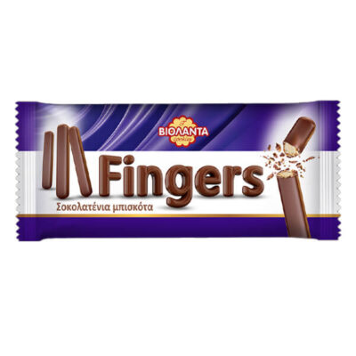 ΒΙΟΛΑΝΤΑ FINGERS ΣΟΚΟΛΑΤΕΝΙΑ ΜΠΙΣΚΟΤΑ 120g