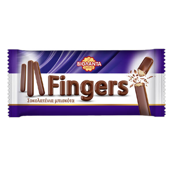 ΒΙΟΛΑΝΤΑ FINGERS ΣΟΚΟΛΑΤΕΝΙΑ ΜΠΙΣΚΟΤΑ 120g
