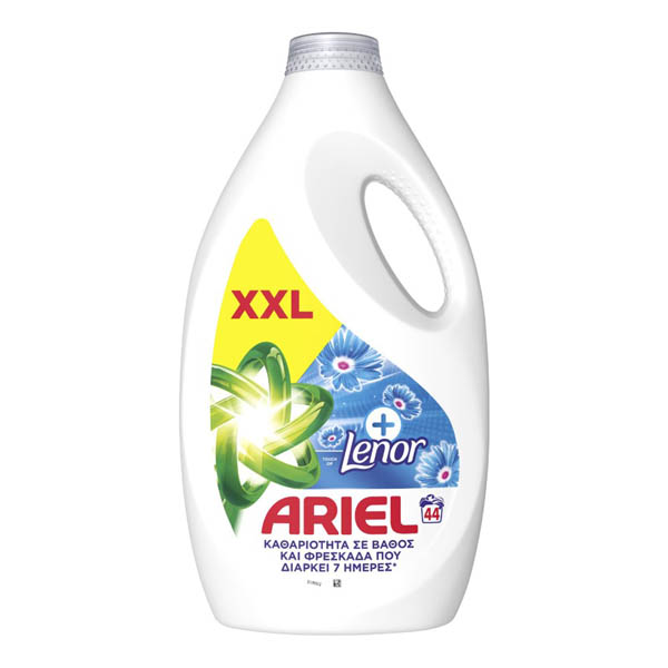 ARIEL ΥΓΡΟ ΠΛΥΝΤΗΡΙΟΥ ΡΟΥΧΩΝ 44μεζ. (1,98lt) - (TOUCH OF LENOR)
