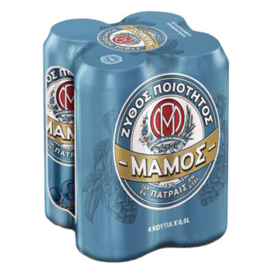 ΜΑΜΟΣ ΜΠΥΡΑ ΚΟΥΤΙ vol 5% (4x500ml)