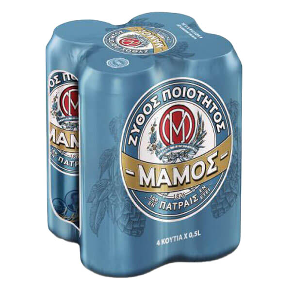 ΜΑΜΟΣ ΜΠΥΡΑ ΚΟΥΤΙ vol 5% (4x500ml)