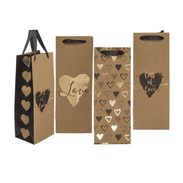 ΣΑΚΟΥΛΑ ΔΩΡΟΥ ΧΑΡΤΙΝΗ ΓΙΑ ΚΡΑΣΙ 12Χ10Χ33