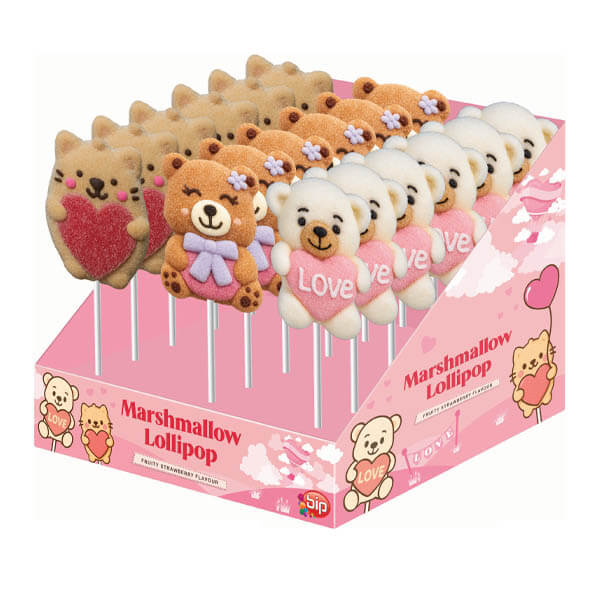 VALENTINE'S ΓΛΕΙΦΙΤΖΟΥΡΙ MARSHMALLOW (18x45gr.)