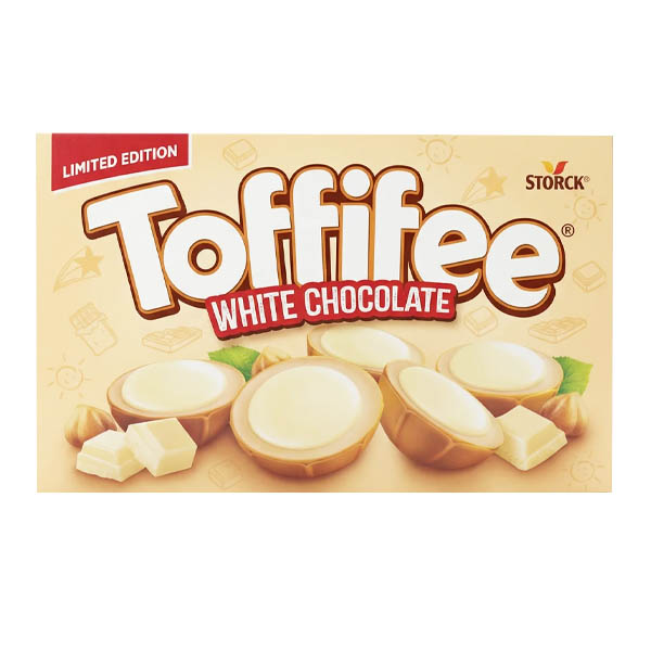 TOFFIFEE ΣΟΚΟΛΑΤΑΚΙΑ  ΛΕΥΚΗ 125gr