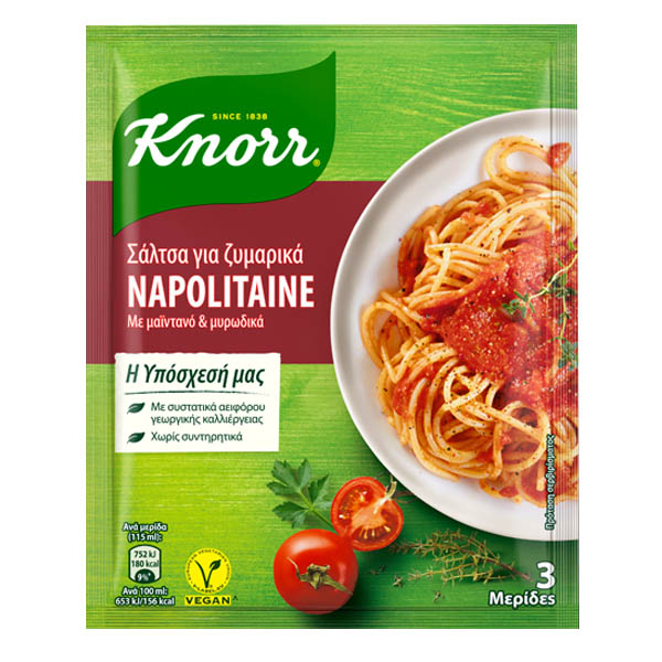 KNORR ΣΑΛΤΣΑ 44gr. - (NAPOLITAINE)