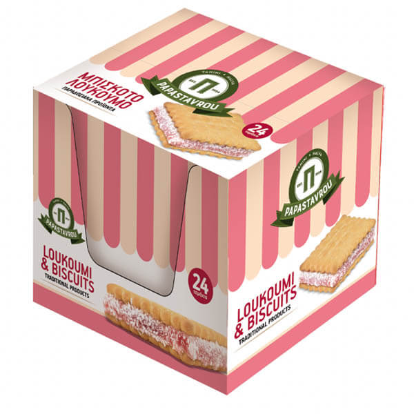 ΠΑΠΑΣΤΑΥΡΟΥ ΜΠΙΣΚΟΤΟΛΟΥΚΟΥΜΟ (24x40gr.)