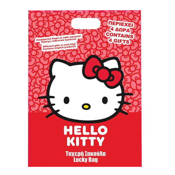 ΣΑΚΟΥΛΑ ΤΥXΕΡΗ FOIL HELLO KITTY  29X40 ΕΚ.