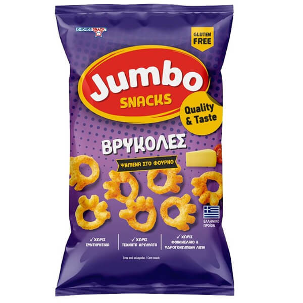 JUMBO SNACKS (ΒΡΥΚΟΛΕΣ) 85gr. - (χωρίς γλουτένη) (81363)