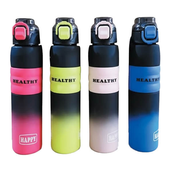 WQ-HAPY ΠΛΑΣΤΙΚΟ ΜΠΟΥΚΑΛΙ ''HAPPY"   4 ΧΡΩΜΑΤΑ    30