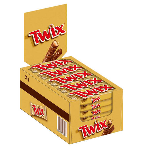 TWIX 50gr - (32x50gr) (ΕΙΣΑΓΩΓΗΣ)