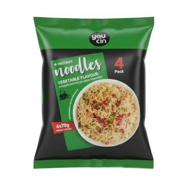 YOUCIN NOODLES (4x60gr) - ΛΑΧΑΝΙΚΩΝ