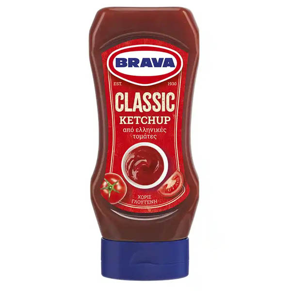 BRAVA KETCHUP 400gr. - (TOP DOWN)