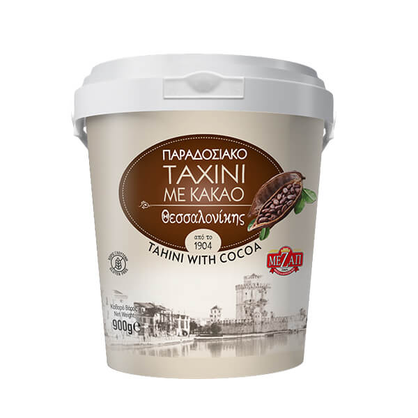 ΜΕΖΑΠ ΠΑΡΑΔΟΣΙΑΚΟ ΤΑΧΙΝΙ ΘΕΣ/ΝΙΚΗΣ 900gr. ΚΟΥΒΑΔΑΚΙ - (ΚΑΚΑΟ)