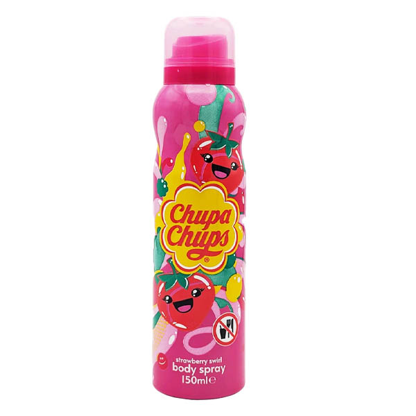 CHUPA CHUPS BODY SPRAY 150ml - (STRAWBERRY)