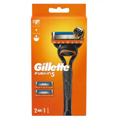 GILLETTE ΜΗΧΑΝΗ FUSION 5 - (ΛΑΒΗ + 2 ΑΝΤΑΛΛΑΚΤΙΚΑ)