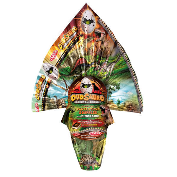 ΠΑΣΧΑΛΙΝΟ ΣΟΚΟΛΑΤΕΝΙΟ ΑΥΓΟ 150gr. - (ΔΕΙΝΟΣΑΥΡΟΣ)