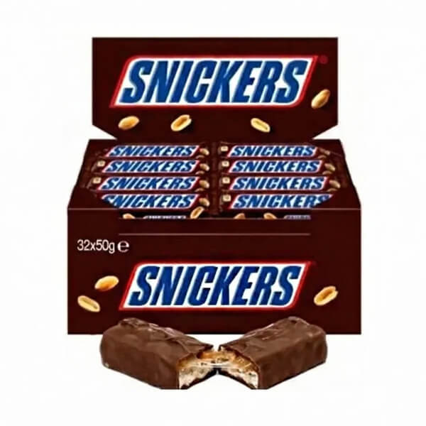 SNICKERS 50gr - (32x50gr) (ΕΙΣΑΓΩΓΗΣ)