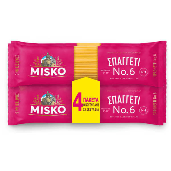 ΜΙΣΚΟ (4x500gr.) - (Νο.6 ΣΠΑΓΓΕΤΙ)