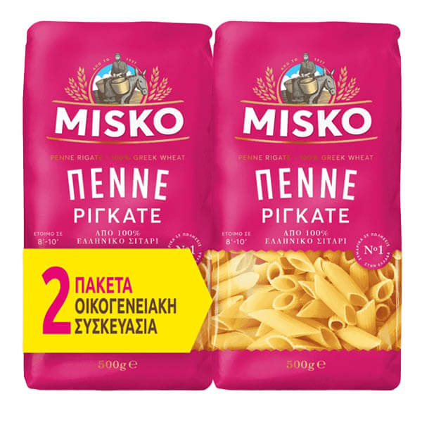 ΜΙΣΚΟ (2x500gr.) - (ΠΕΝΝΕΣ ΡΙΓΕ)