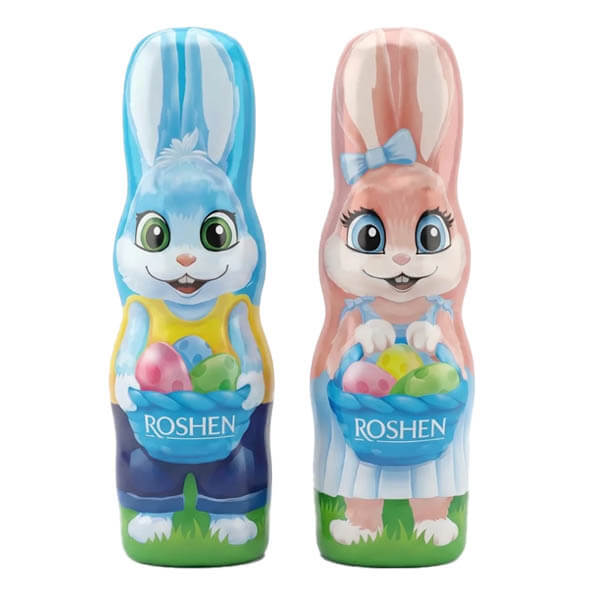 ROSHEN ΠΑΣΧΑΛΙΝO ΛΑΓΟΥΔΑΚΙ  ΣΟΚΟΛΑΤΕΝΙO  40gr.