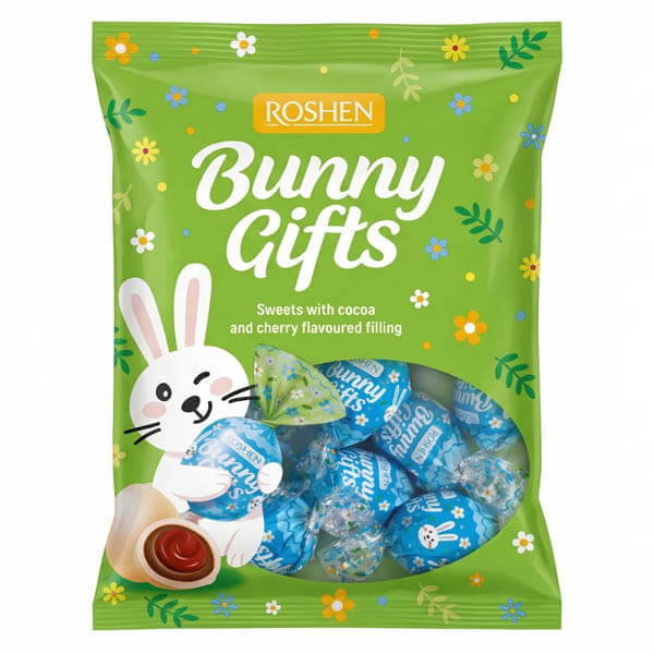 ROSHEN ΠΑΣΧΑΛΙΝΑ  ΑΥΓΟΥΛΑΚΙΑ ΣΟΚΟΛΑΤΕΝΙO 200gr.