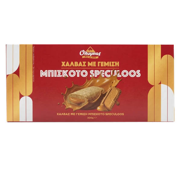 ΟΛΥΜΠΟΣ ΧΑΛΒΑΣ 300gr. - (ΜΠΙΣΚΟΤΟ SPECULOOS)