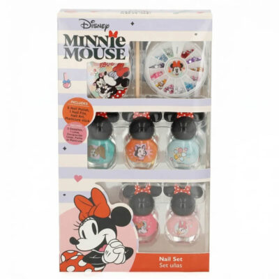 MAKE UP ΣΕΤ ΟΜΟΡΦΙΑΣ MINNIE ΝΥΧΙΑ ΜΕ ΣΤΡΑΣ