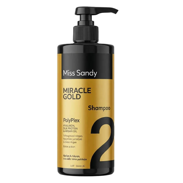 MISS SANDY ΣΑΜΠΟΥΑΝ 1000ml - (POLYPLEX MIRACLE GOLD)