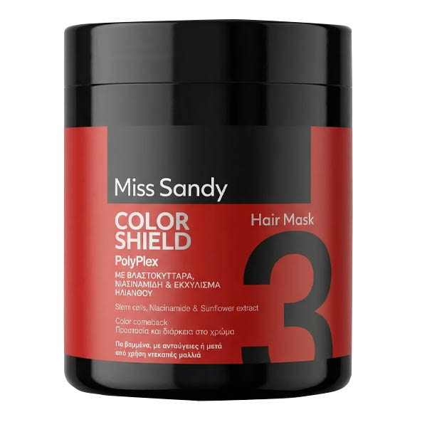 MISS SANDY ΜΑΣΚΑ ΜΑΛΛΙΩΝ 1000ml - (POLYPLEX COLOR SHIELD)