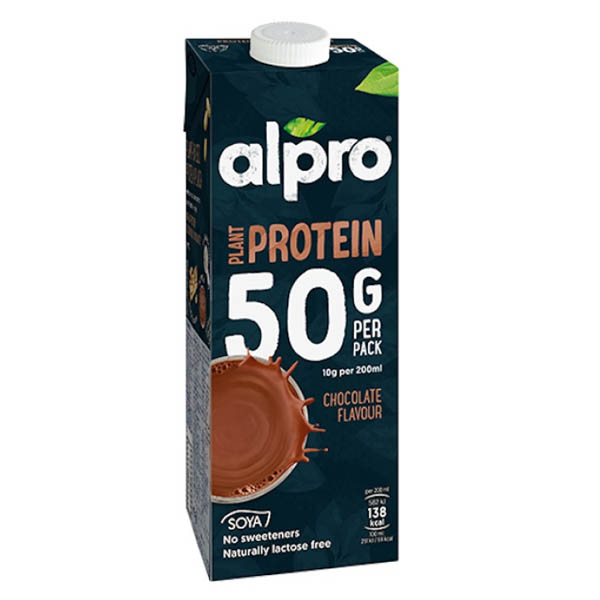 ALPRO ΡΟΦΗΜΑ ΣΟΓΙΑΣ ΥΨΗΛΗΣ ΠΡΩΤΕΪΝΗΣ 1lit - (ΣΟΚΟΛΑΤΑ)