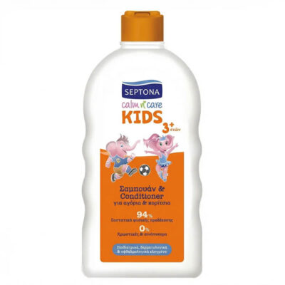 SEPTONA ΣΑΜΠΟΥΑΝ+CONDITIONER 500ml - (ΓΙΑ ΑΓΟΡΙΑ ΚΑΙ ΚΟΡΙΤΣΙΑ)