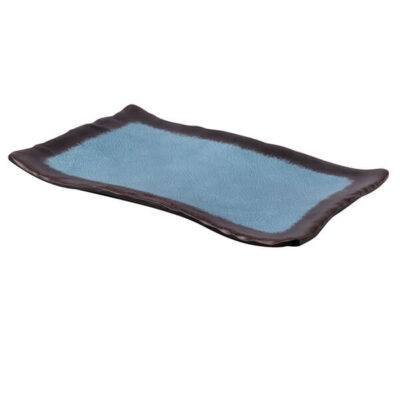 ΠΙΑΤΕΛΑ ΜΕΛΑΜΙΝΗΣ ΟΡΘΟΓΩΝΙΑ ΣΙΕΛ-ΚΑΦΕ RUSTIC 27,3X18,7X2,2CM