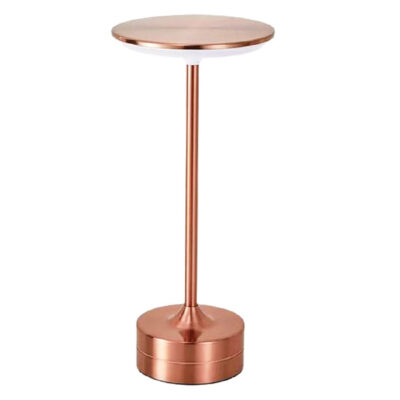 LAMP07,ΕΠΙΤΡΑΠΕΖΙΟ ΕΠΑΝ/ΝΟ ΦΩΤΙΣΤΙΚΟ 3ΠΛΟΥ ΦΩΤΙΣΜΟΥ,ΑΦΗΣ,ΡΥΘΜΙΖΟΜΕΝΗΣ ΕΝΤΑΣΗΣ,Φ13Χ28CM,RUSTIC COPPER