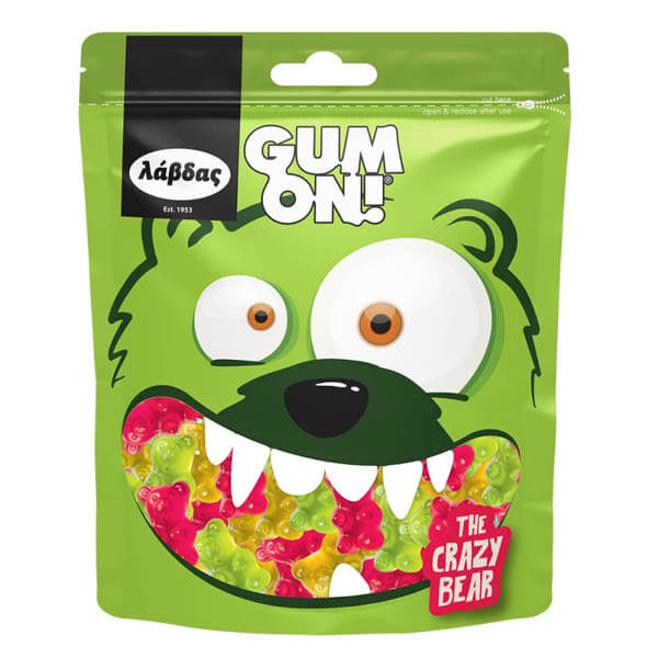 GUM ON 100gr - (ΑΡΚΟΥΔΑΚΙΑ)