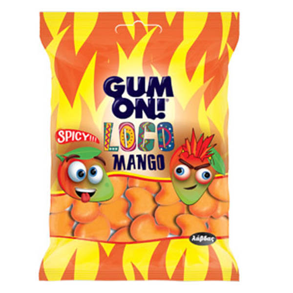 GUM ON 80gr - (SPICY MANGO)