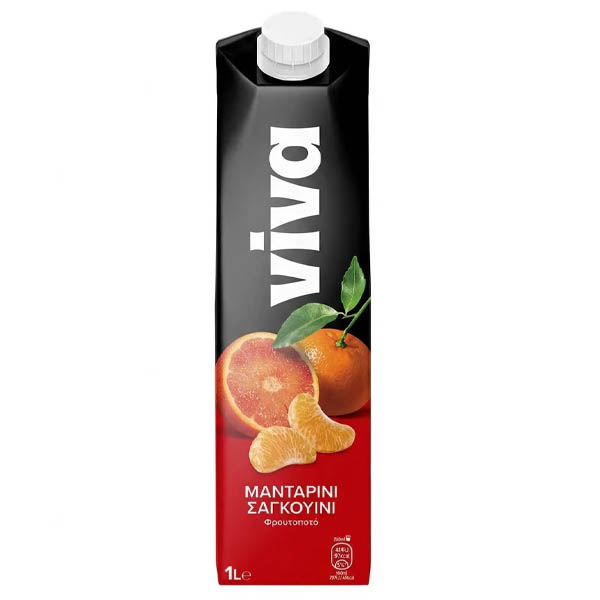 VIVA 1lit - (ΜΑΝΤΑΡΙΝΙ - ΣΑΓΚΟΥΪΝΙ ΦΡΟΥΤΟΠΟΤΟ)