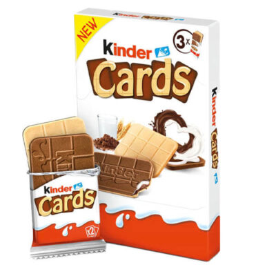 KINDER CARDS 76,8gr (3τεμ.)
