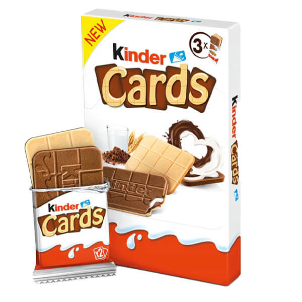 KINDER CARDS 76,8gr (3τεμ.)