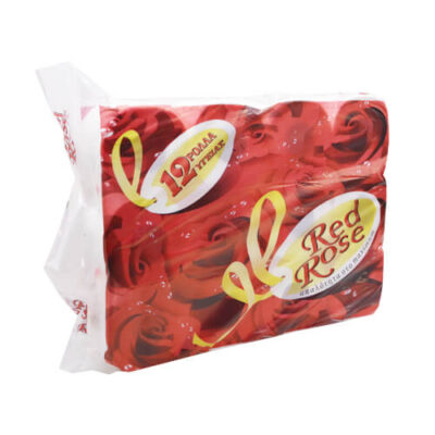 RED ROSE ΧΑΡΤΙ ΥΓΕΙΑΣ 2Φ 145gr. - (12 ΡΟΛΑ)