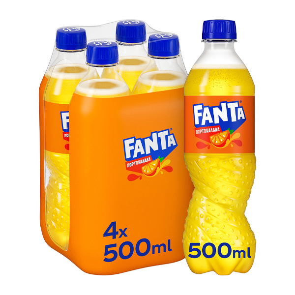 FANTA ΠΟΡΤΟΚΑΛΑΔΑ   (4x500ml)
